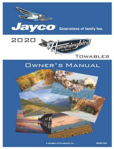 2020 Hummingbird Owner's Manual